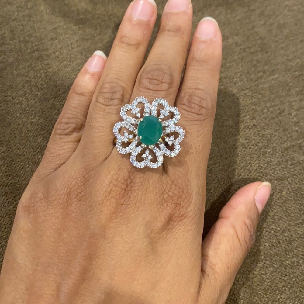 Wry beautiful cocktail ring